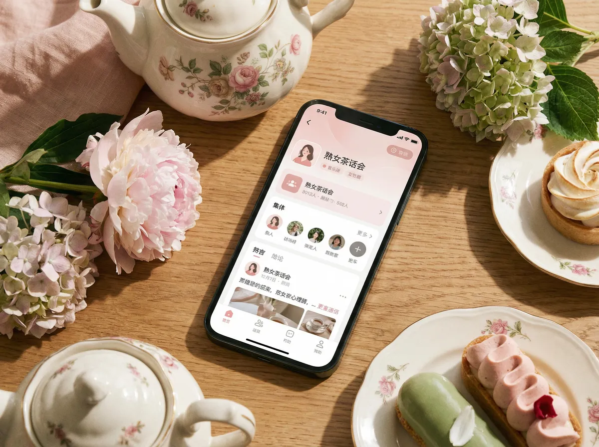 黑闰润 手机应用界面展示